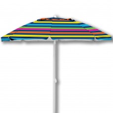 Caribbean Joe 6.5 Ft Beach Umbrella With UV   562983199